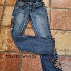 Cowgirl Tuff Southwestern Pride Bootcut Jeans